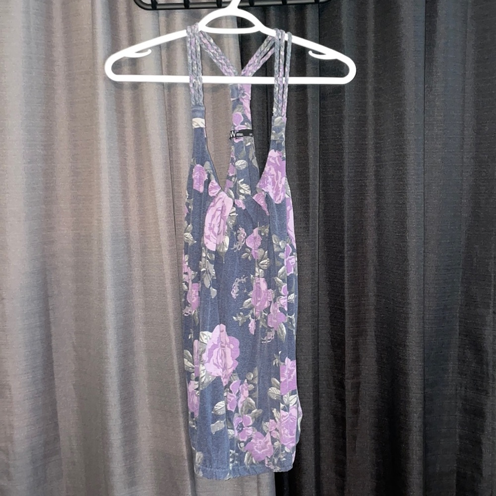 Flower tank top
